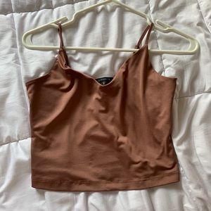 Dynamite mauve crop top